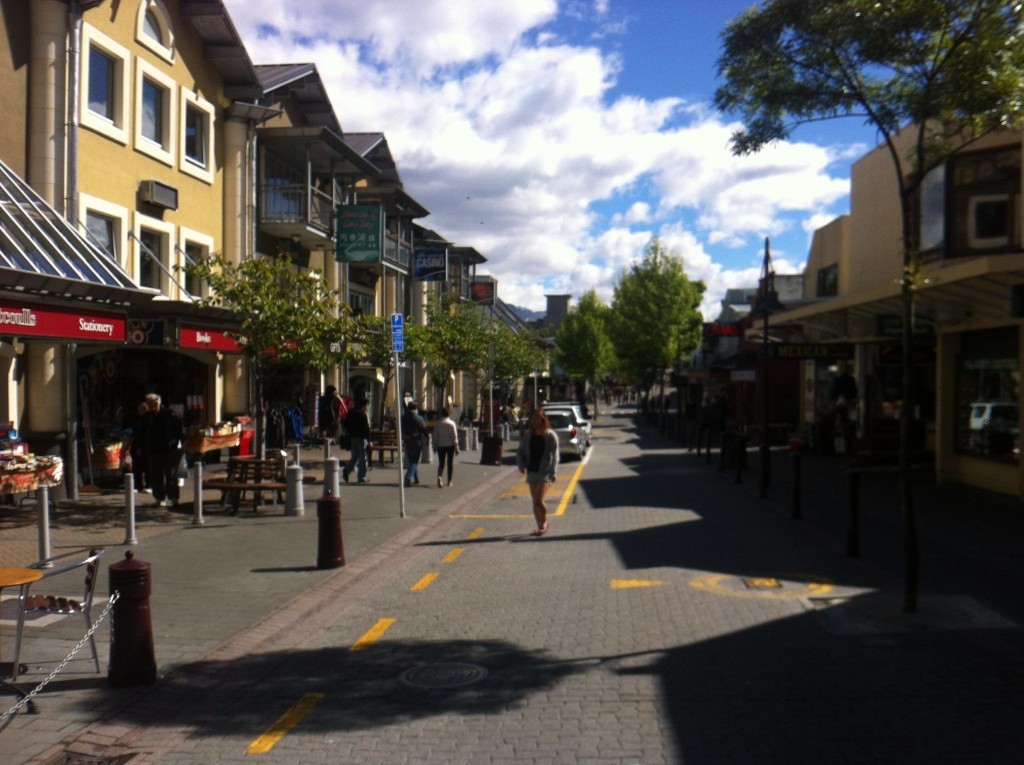 Одна из улиц Квинстауна